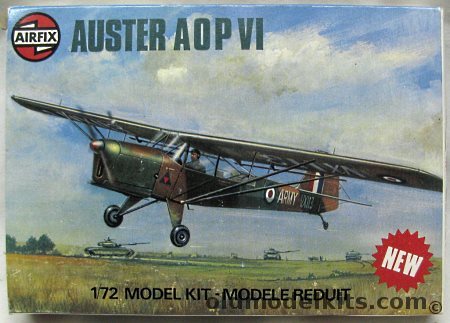 Airfix 1/72 Auster AOP VI, 61069-4 plastic model kit